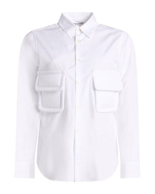 Comme des Garçons White Shirt Cotton