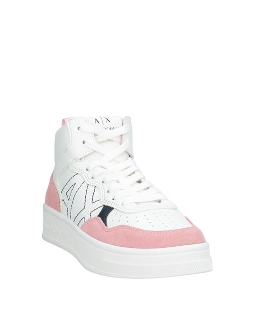 ARMANI EXCHANGE Pink Trainers