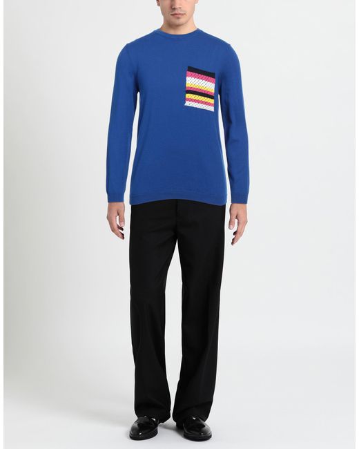 M.Q.J. Blue Sweater Cotton for men