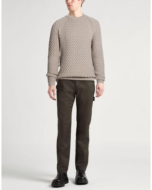 Daniele Fiesoli Gray Sweaters for men