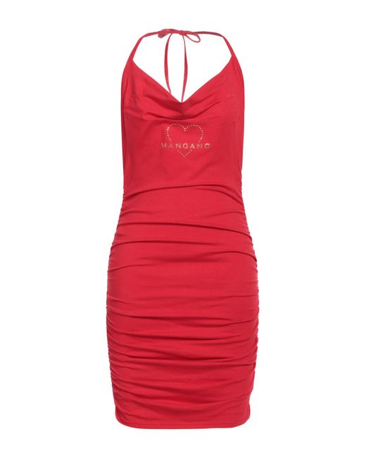 Mangano Red Mini Dress