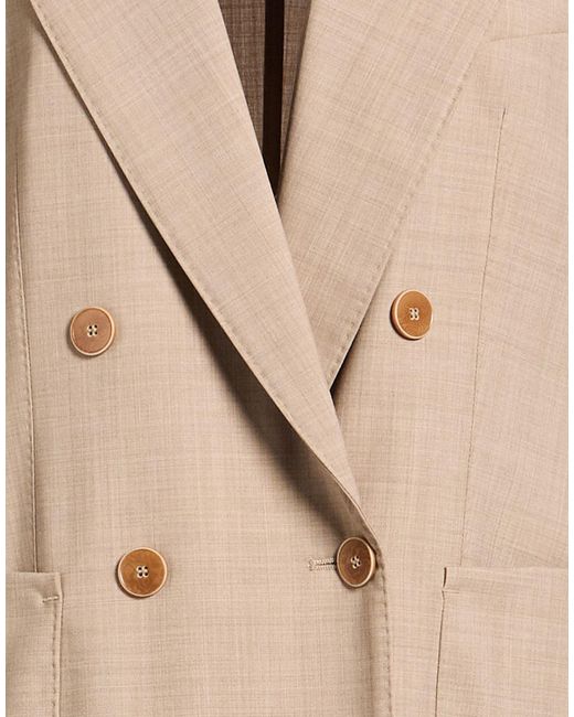 Max Mara Natural Blazer Virgin Wool, Elastane