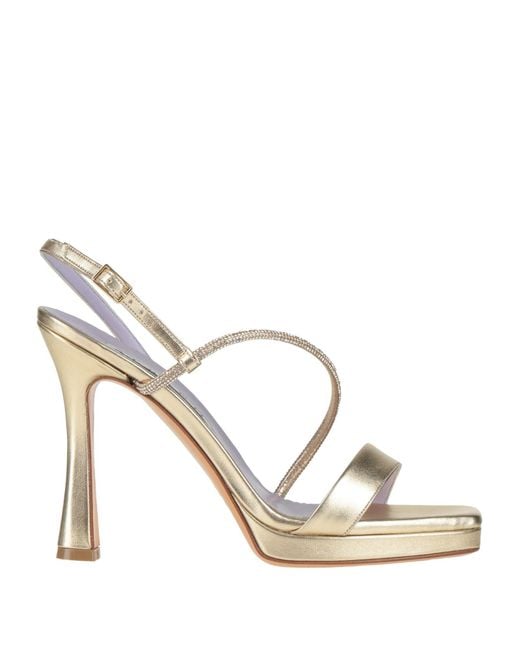 Albano Metallic Sandals