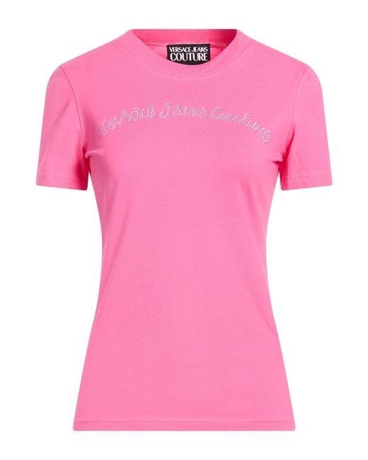 Versace Jeans Couture Pink T-Shirts