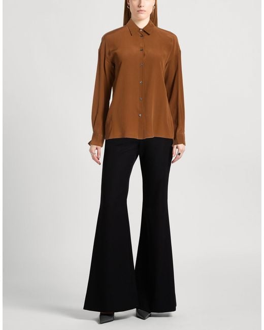 Liviana Conti Brown Shirt