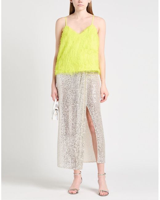 Top Twinset en coloris Yellow
