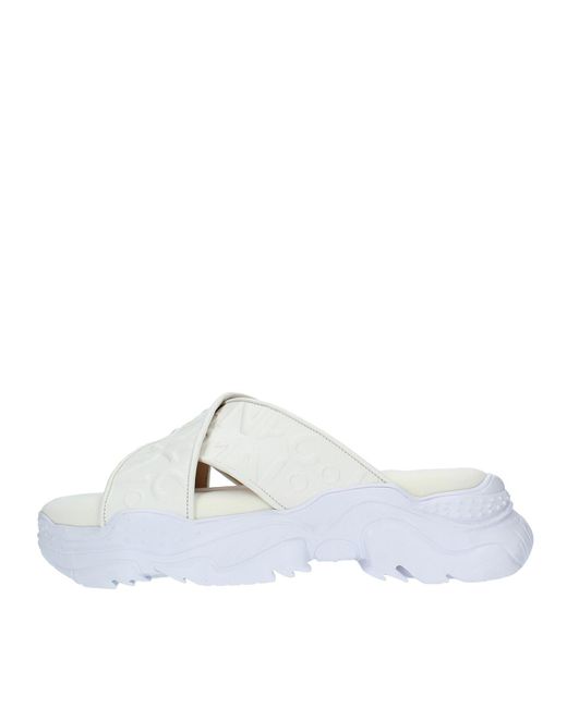 Sandales N°21 en coloris White