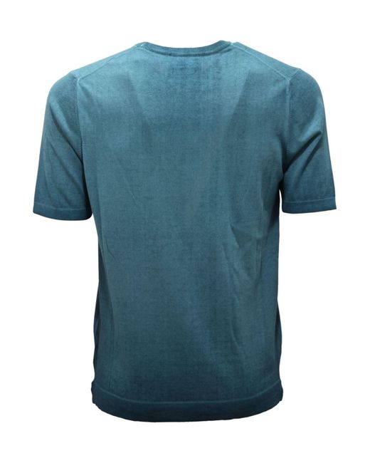 Camiseta Alpha Studio de hombre de color Blue