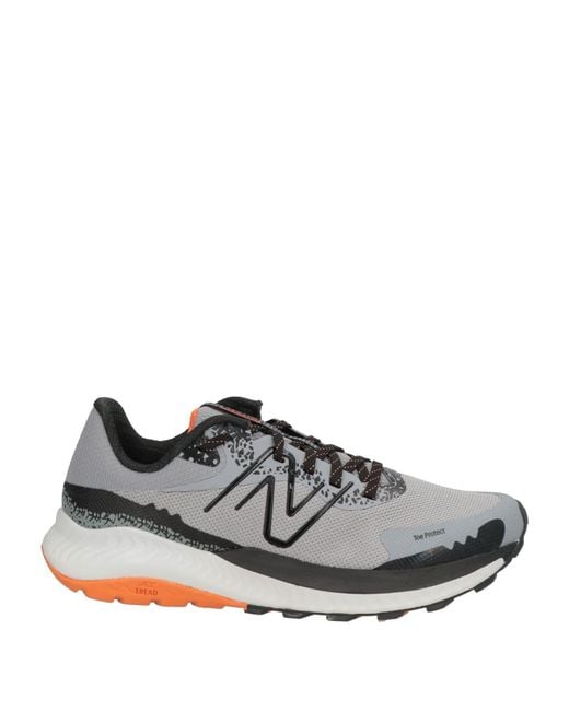 New Balance Gray Nitrel Sneakers Textile Fibers for men