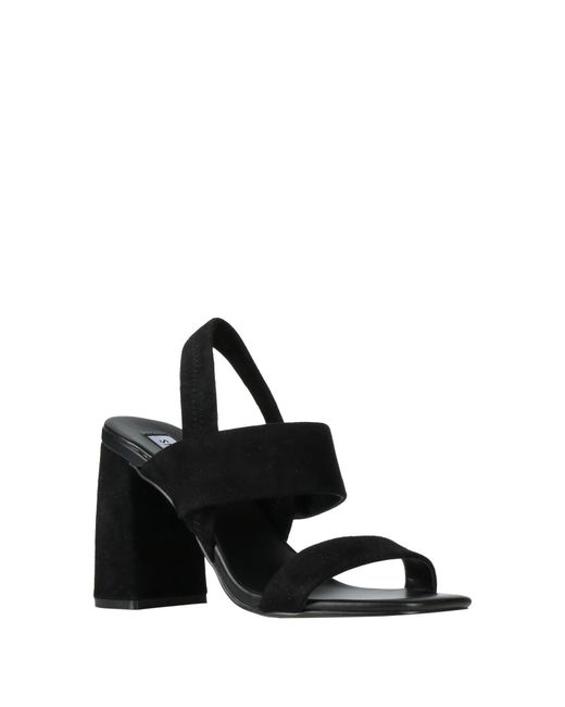 Steve Madden Black Sandals