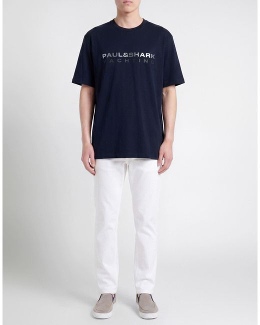Paul & Shark Blue T-Shirts for men