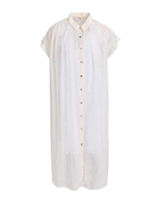 HOD White Midi-Kleid
