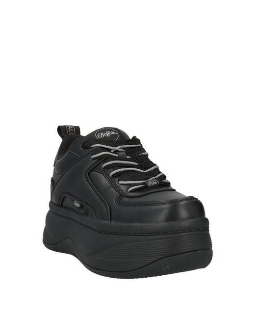 Buffalo Black Trainers