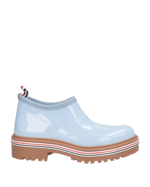 Thom Browne Blue Ankle Boots