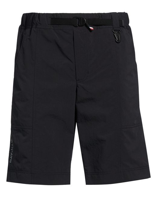 Moncler Black Day-Namic Shorts & Bermuda Shorts Polyester for men