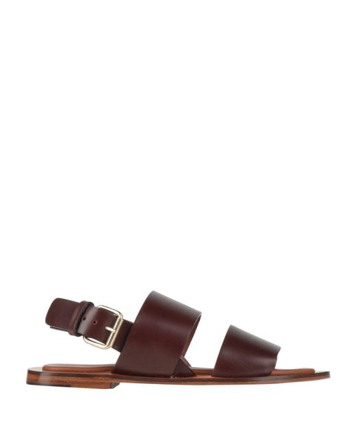 Mansur Gavriel Brown Sandals