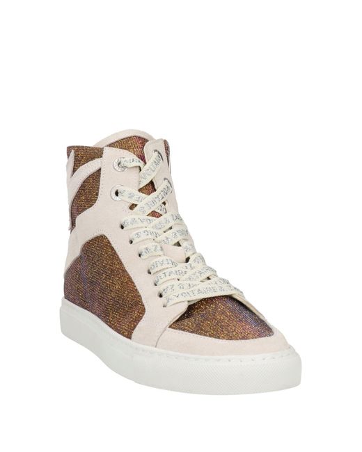 Zadig & Voltaire Brown Sneakers