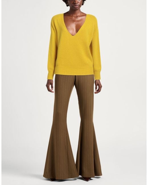 Drumohr Yellow Sweaters