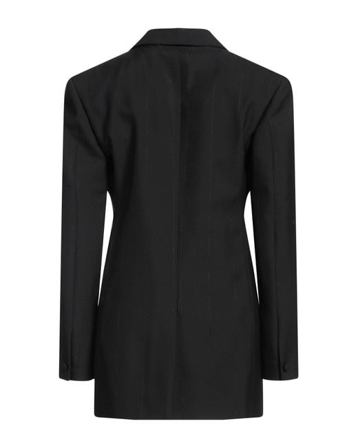 Givenchy Black Blazer Wool, Polyester, Elastane, Viscose, Polyamide