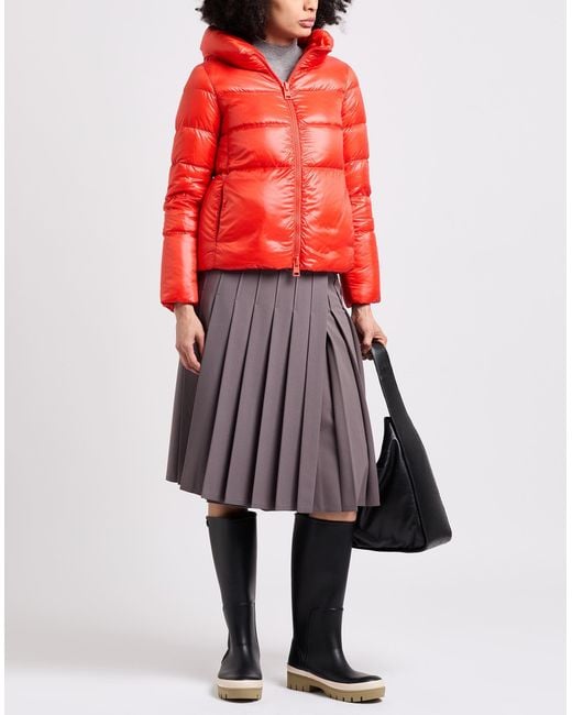 Herno Red Globe Puffer Polyamide