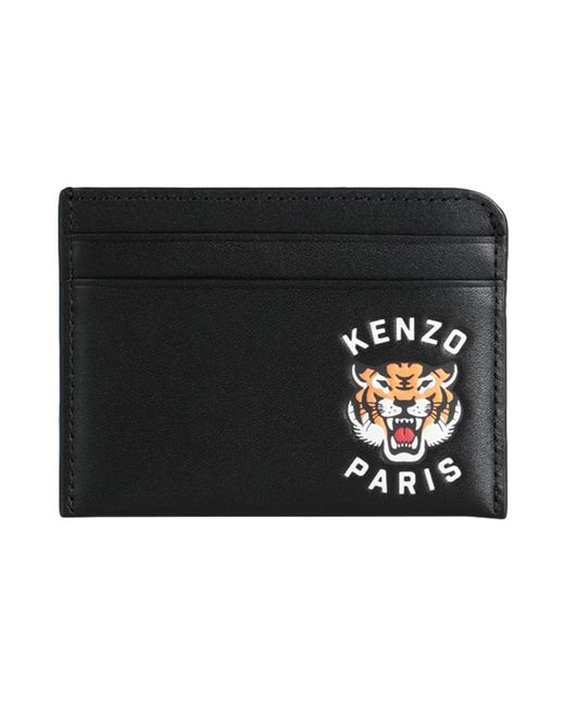 KENZO Black Cardholder for men