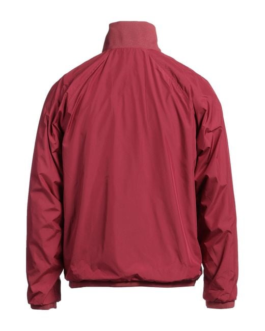 Canali Red Jacket Merino Wool for men