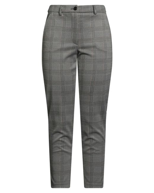 SEVENTY VENEZIA Gray Pants Polyester, Polyamide, Elastane