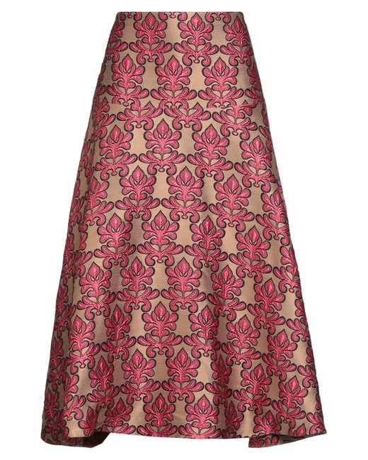 Jupe Midi LaDoubleJ en coloris Red