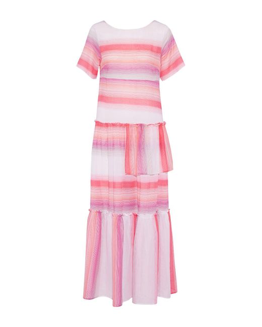 Lemlem Pink Langes Kleid