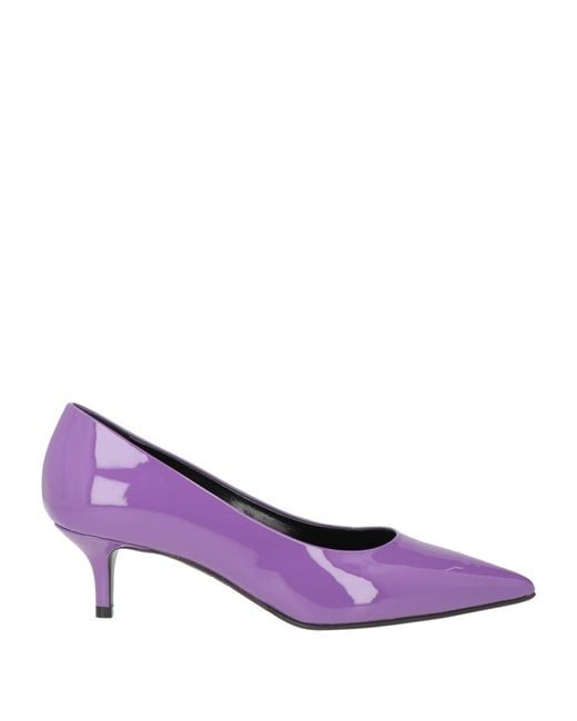 Lella Baldi Purple Pumps