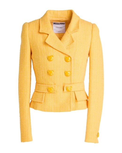 Moschino Yellow Blazer