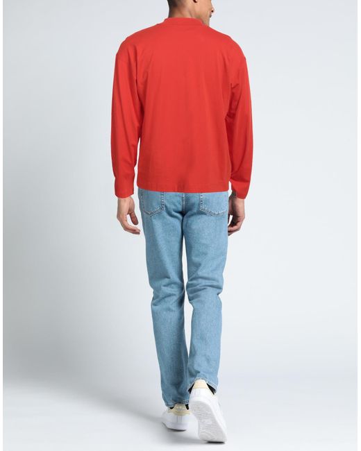 Dries Van Noten Red T-shirt for men