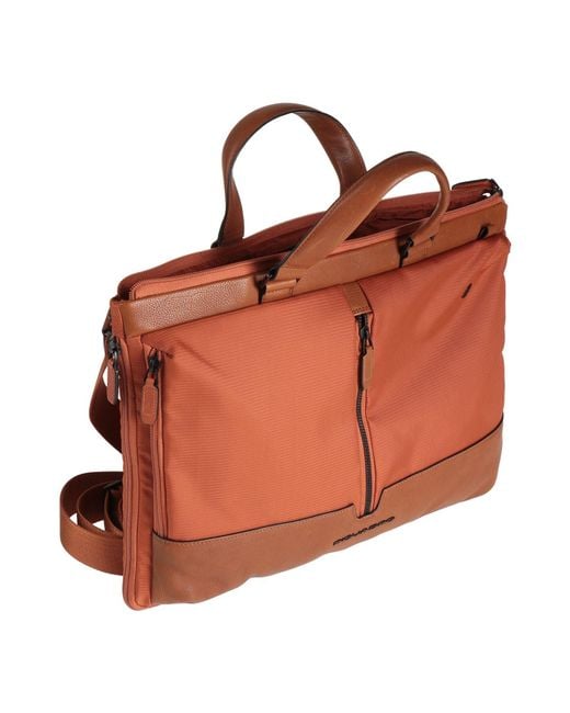 Piquadro Brown Handbag for men