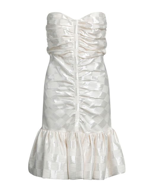 ROTATE BIRGER CHRISTENSEN White Midi Dress
