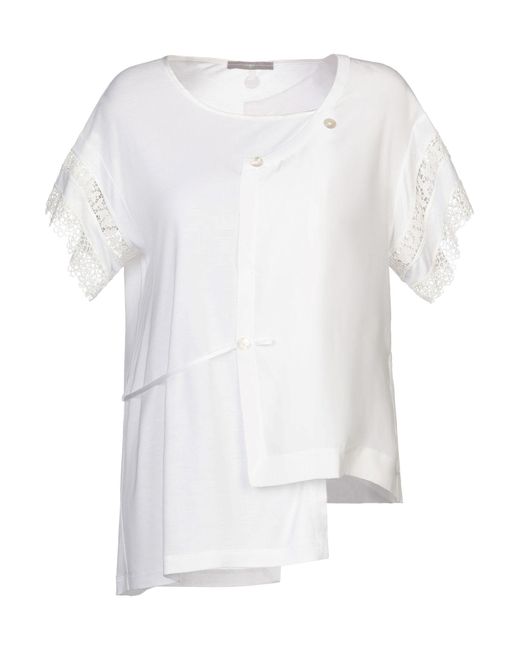 T-shirt High en coloris White