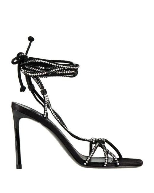 Sergio Rossi Black Sandals