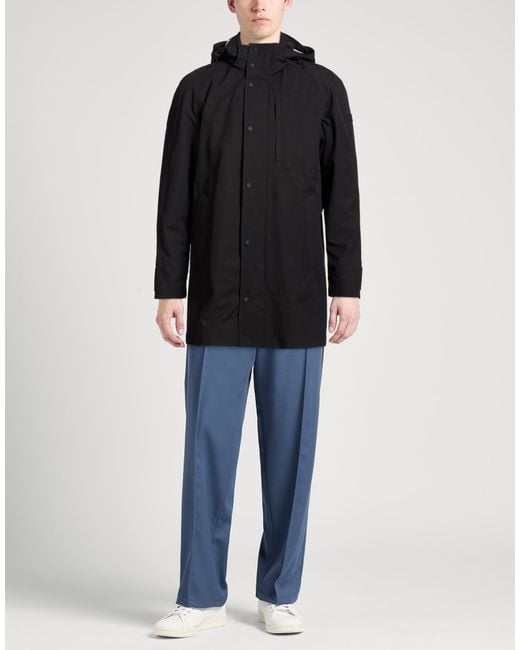 Paul & Shark Black Coat Polyester for men