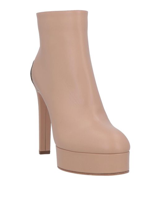 Casadei Natural Ankle Boots