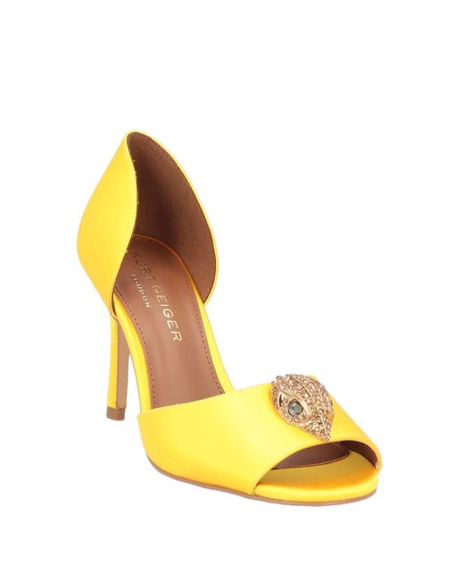 Sandali di Kurt Geiger in Yellow