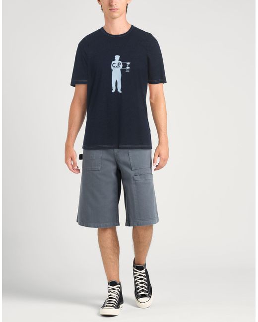 C P Company T-shirts in Blue für Herren