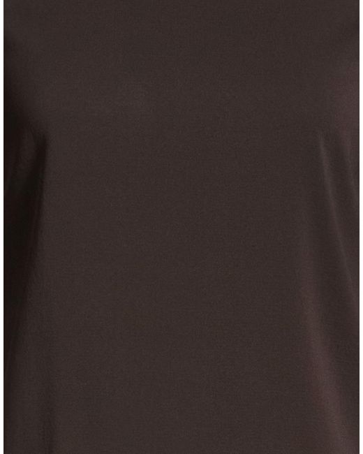 Eleventy Black Top Silk, Elastane