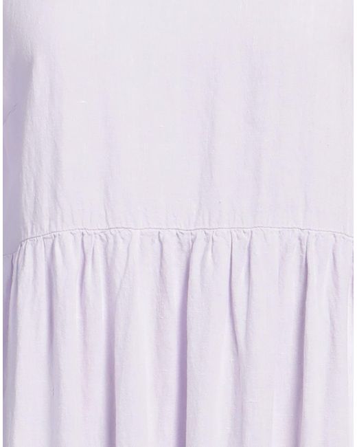 Peserico Purple Midi-Kleid