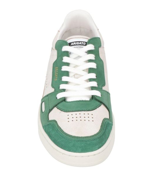 Axel Arigato Green Dark Sneakers Leather, Textile Fibers for men