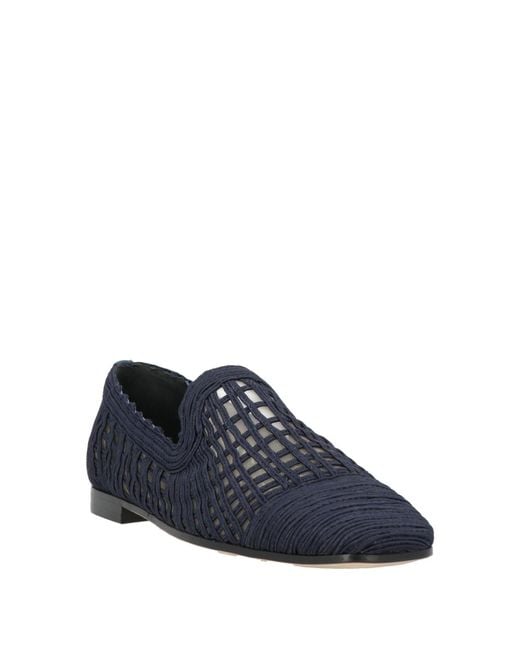 Emporio Armani Blue Loafers