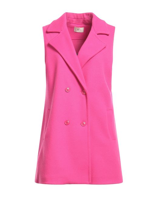 Toy G. Pink Overcoat & Trench Coat
