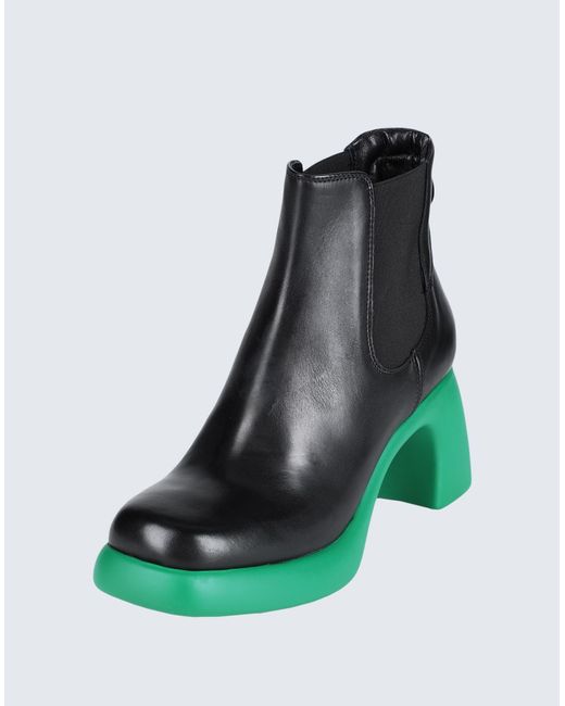 Karl Lagerfeld Green Ankle Boots