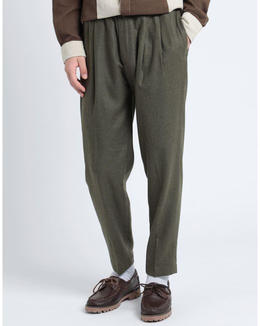 Topman Green Pants for men