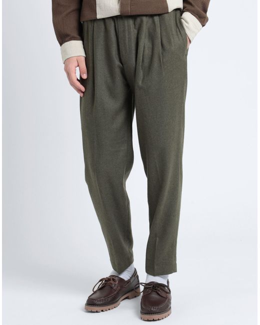 Topman Green Pants for men