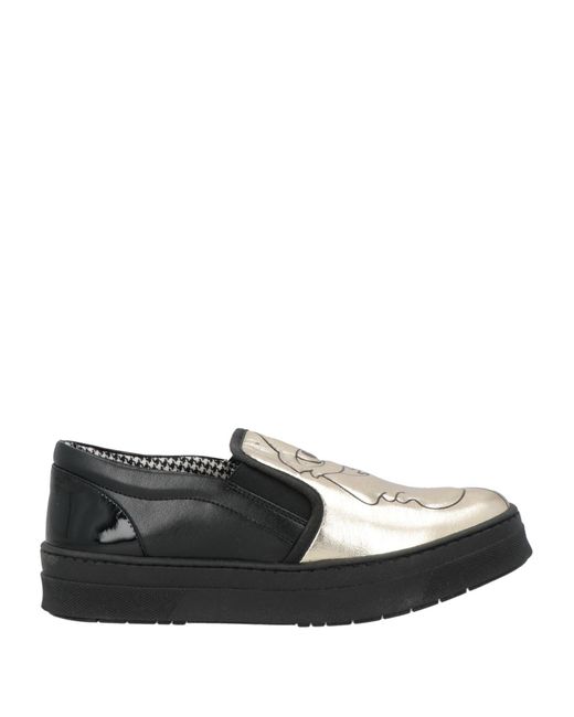 Pollini Black Sneakers Leather