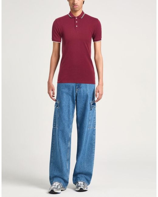 Colmar Red Polo Shirt for men